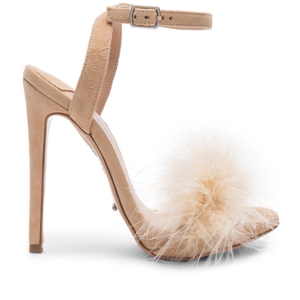 Tony Bianco Avery Heel in Coyote Kid Suede